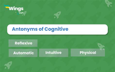 Antonyms Of Cognitive