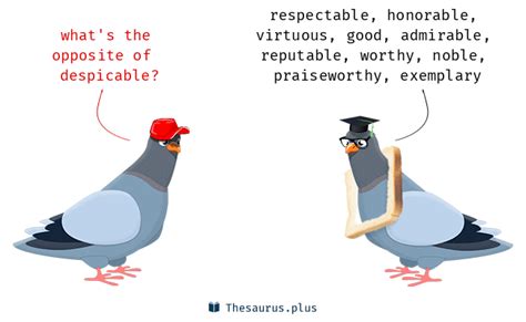 Antonyms Of Despicable