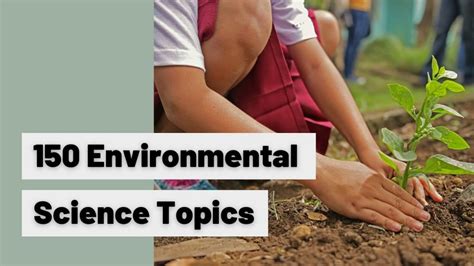 Any Topics Related To Environmental Science Different Topics In Science - Different Topics In Science