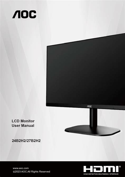 Download Aoc Monitor User Guide 