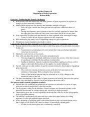 Ap Bio Chapter 18 Guided Reading Answers