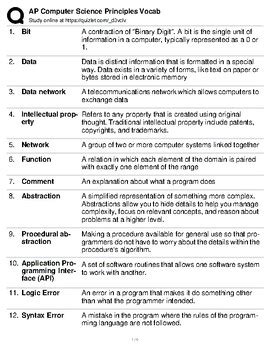 Ap Computer Science Principles Scoring Guidelines