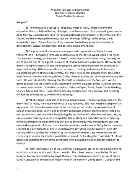 Ap English 3 Study