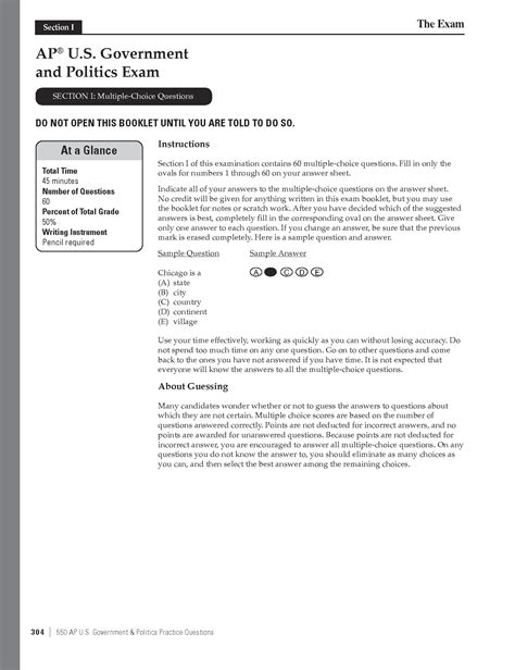 Ap Gov Practice Test Pdf