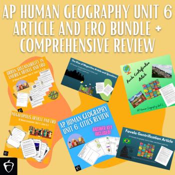 Ap Human Geography Unit 6 Frq