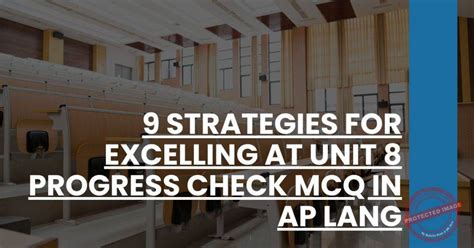 Ap Lang Unit 8 Progress Check Mcq Answers
