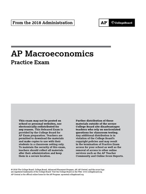 Ap Macro 2018