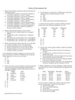 Ap Macro Practice Test Denton Isd