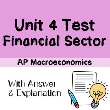 Ap Macroeconomics Unit 4 Test Answers