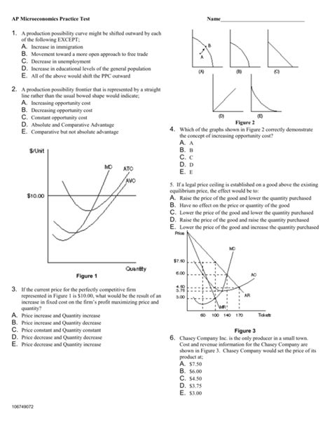 Ap Microeconomics Practice Multiple Choice