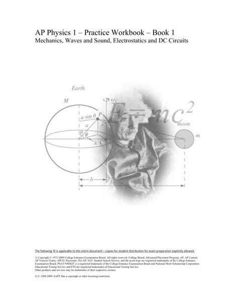 Ap Physics 1 Mit Workbook