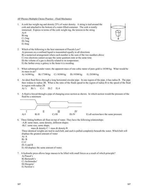 ap physics 2 multiple choice