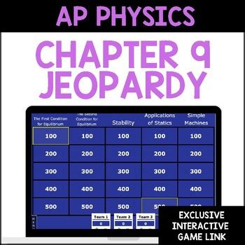 Ap Physics Chapter 9