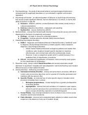 Ap Psych Unit 6 Progress Check Mcq
