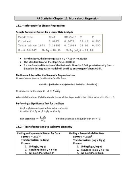 Ap Statistics Chapter 12 Inference For Proportions
