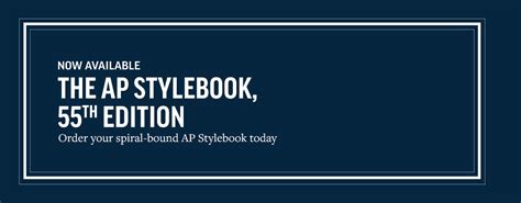 Ap Stylebook 2020