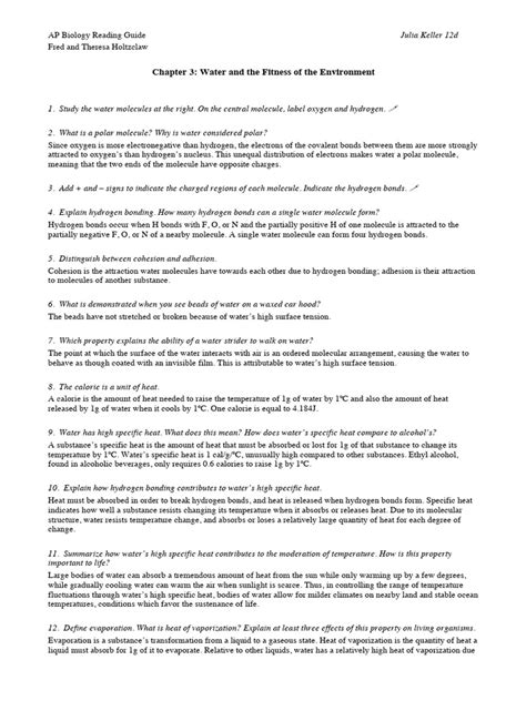 Read Online Ap Bio Guided Reading Answer 