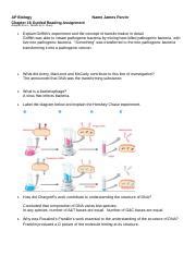 Download Ap Biology Chapter 16 Guided Reading Assignment Answers 