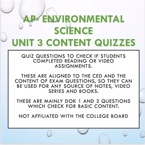 Download Ap Environmental Science Chapter 3 Test Questions 