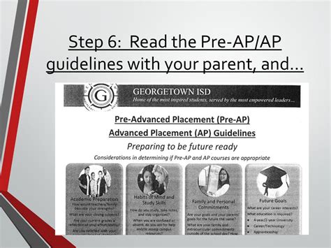 Read Ap Guidelines 