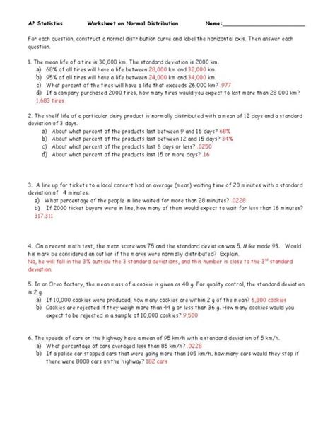 Read Ap Statistics Chapter 2C Test Answers 