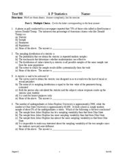 Download Ap Statistics Test 9B Answer Key 