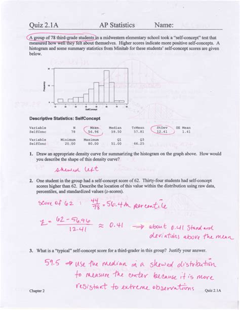 Read Ap Stats Quiz B Chapter 23 