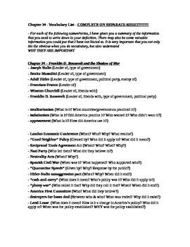 Read Ap Us History Chapter 34 Multiple Choice Worksheet Answer Key 