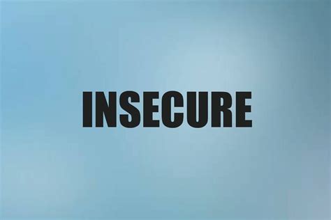 apa arti insecure