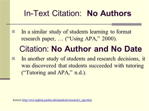 apa citation website no author no date in text