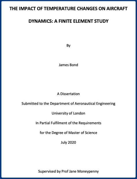 apa dissertation title page example