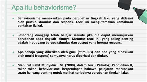 apa itu behaviorisme