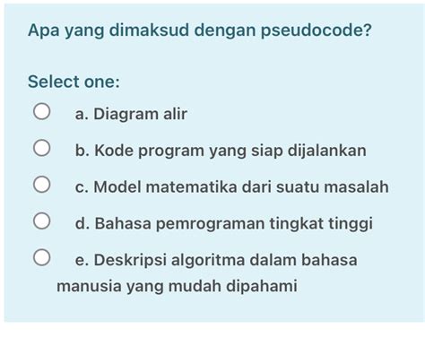 apa yang dimaksud dengan pseudocode | Pseudocode Adalah Pengertian Fungsi dan Contohnya cmlabs