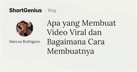 Apa Yang Membuat