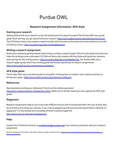 Download Apa Formatting Style Guide Owl 
