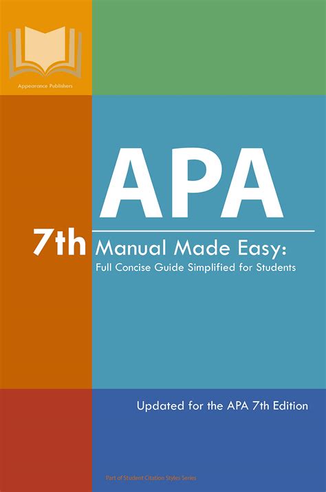 Read Apa Publication Manual 7Th Edition Mrclan 