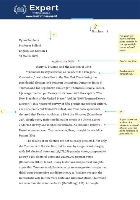 Read Apa Style Paper Format 