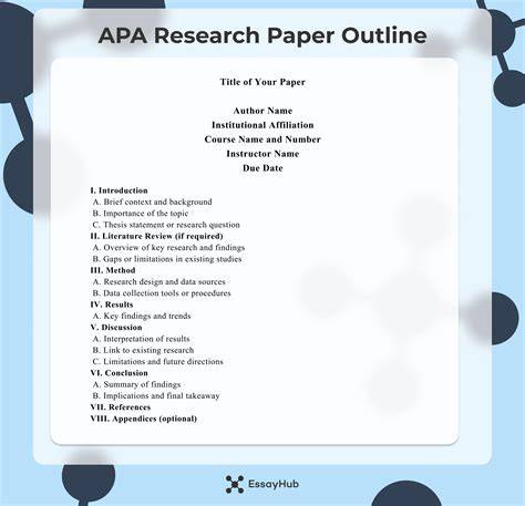 Full Download Apa Term Paper Outline Sample 
