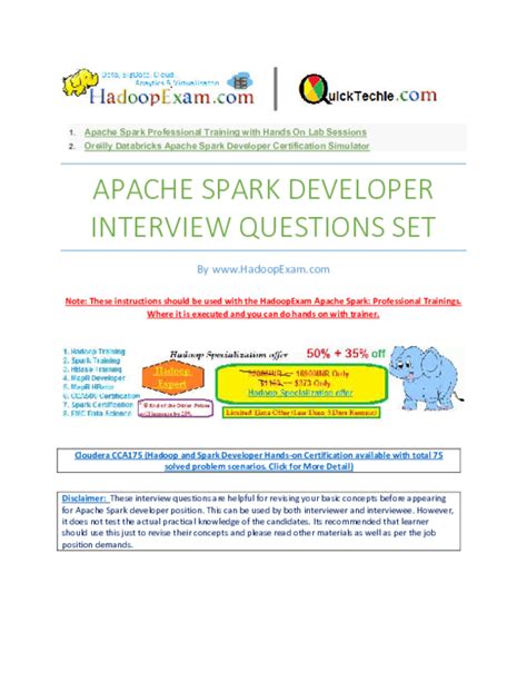 Full Download Apache Spark Hands On Session Uniroma2 