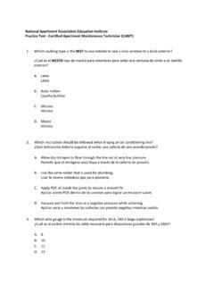 apartment maintenance aptitude test