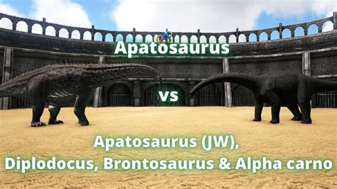 Apatosaurus Vs Diplodocus