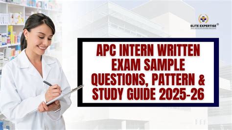 Apc Intern Written Examination Practice Paper V12013