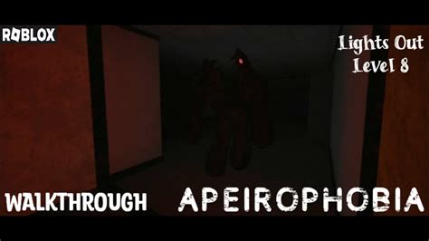 Apeirophobia Roblox Level 8 Walkthrough