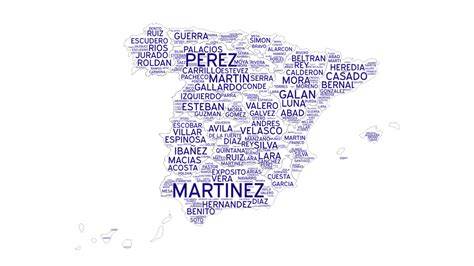 Apellido En España Mapa