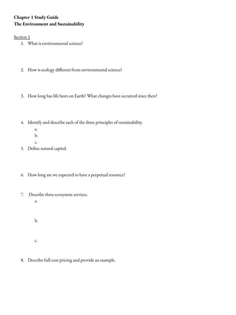 Apes Chapter 1 Study Guide Answers