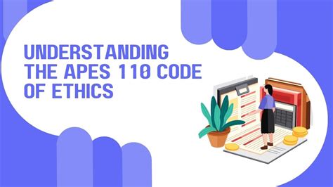 Apes110 Code Of Ethics For Professional Accountants