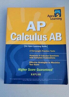 apex ap calculus ab apex learning