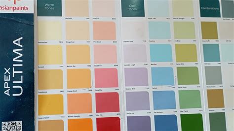 Apex Colour Card