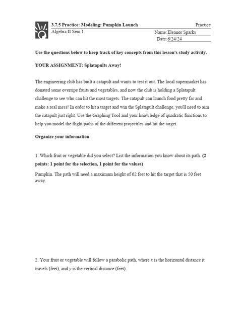 Apex Learning Algebra 2 Semester 1 Answers