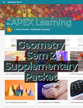 Read Apex Learning Geometry Semester 2 Answer Key 